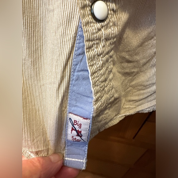 Rare Find* Vintage Big Star button down western shirt - Picture 9 of 16